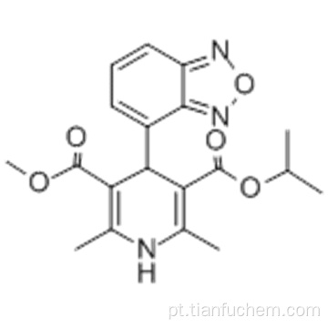 Isradipina CAS 75695-93-1